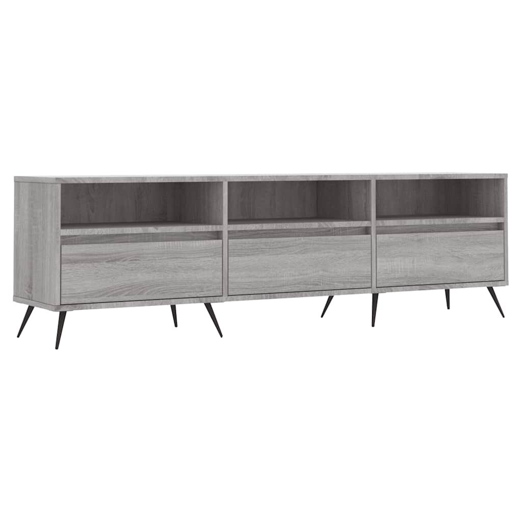 vidaXL TV skříňka šedá sonoma 150 x 30 x 445 cm kompozitní dřevo