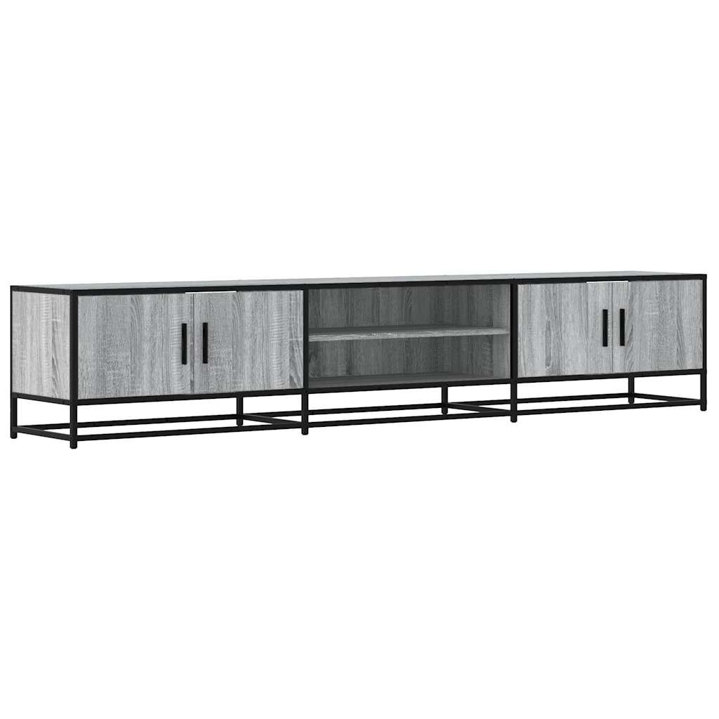 vidaXL TV skříňka šedá sonoma 210 x 35 x 41 cm kompozitní dřevo