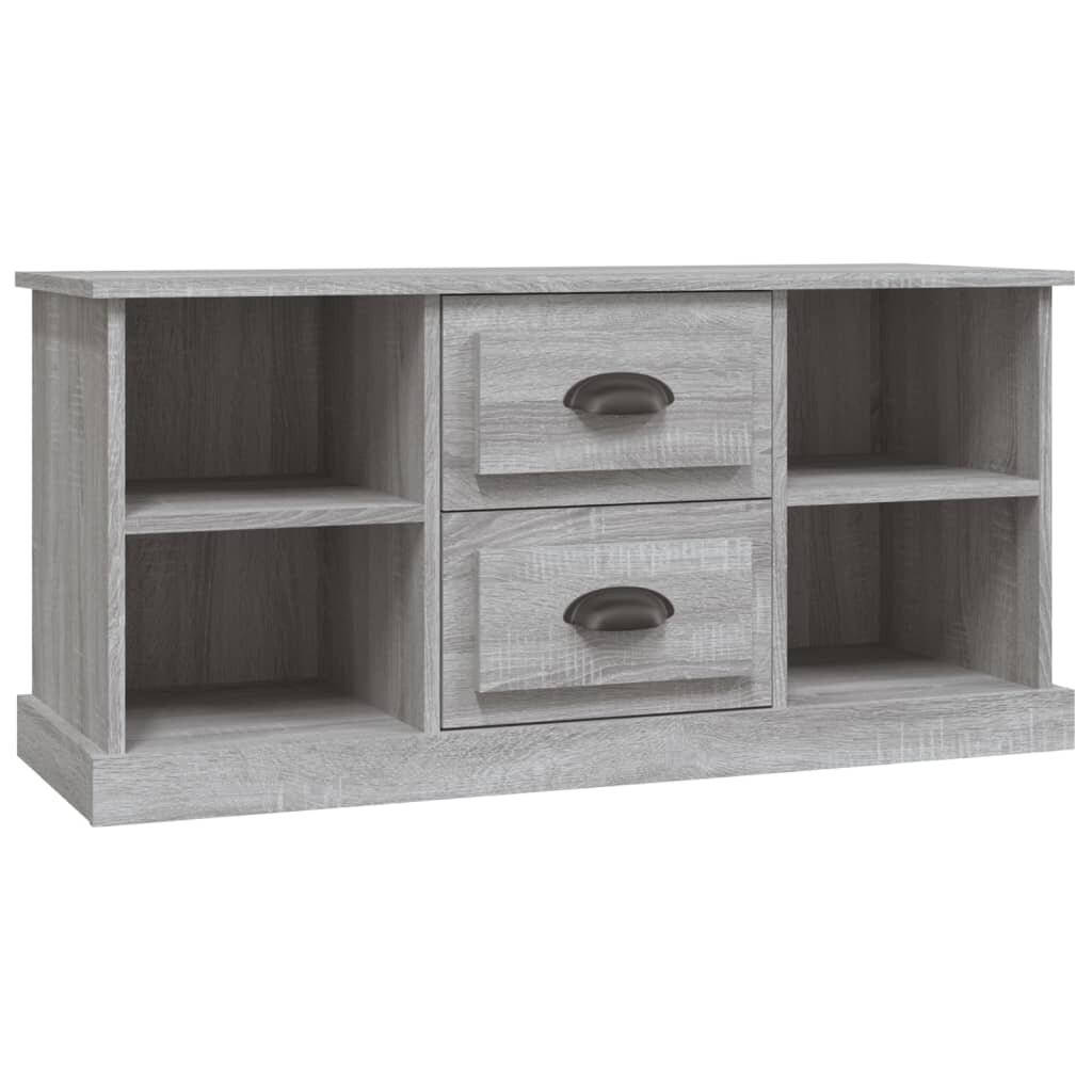vidaXL TV skříňka šedá sonoma 995 x 355 x 48 cm kompozitní dřevo