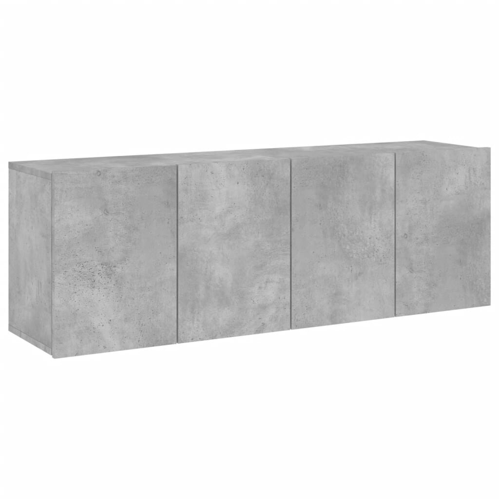 vidaXL TV skříňky nástěnné 2 ks betonově šedé 60 x 30 x 41 cm