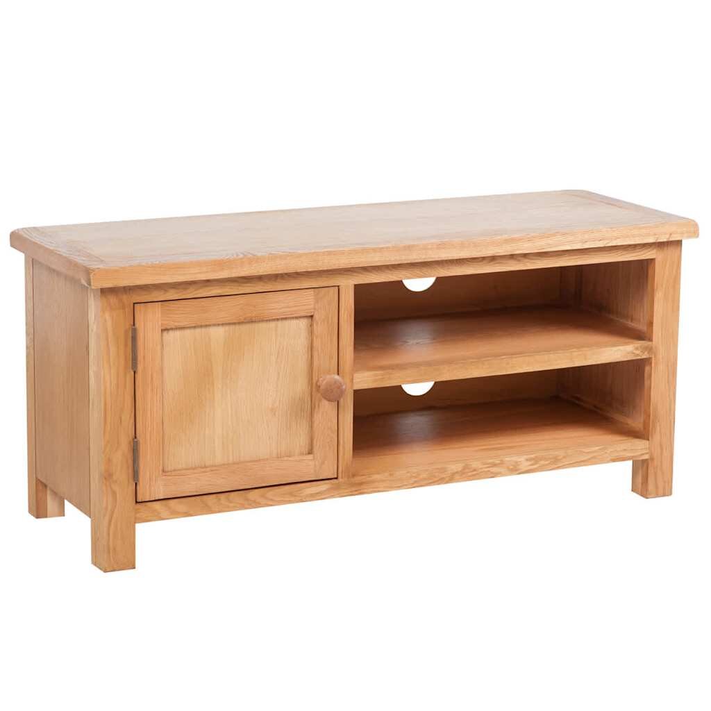 vidaXL TV stolek 103 x 36 x 46 cm masivní dubové dřevo