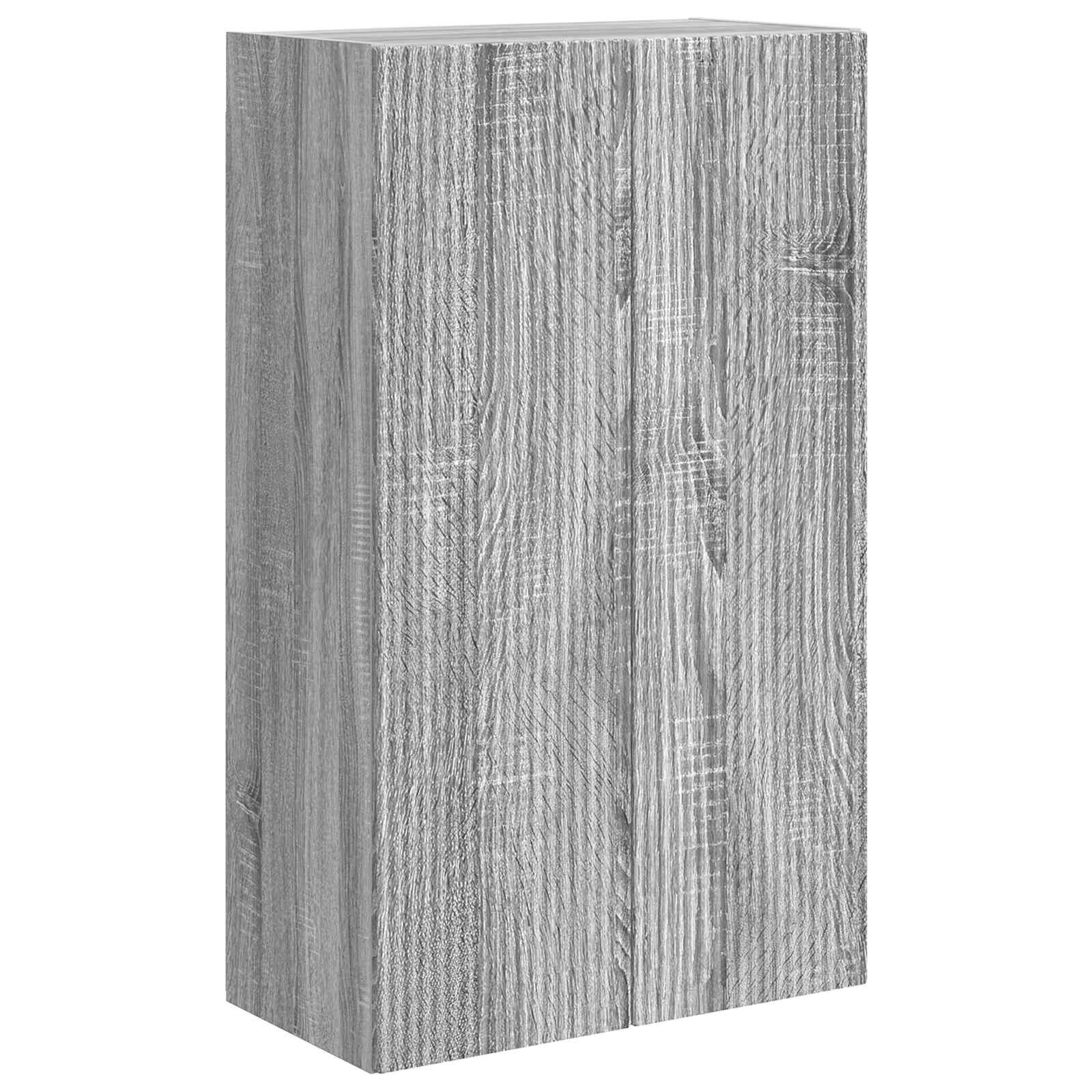 vidaXL TV wall cabinet 595 x 31 x 100 cm Šedá Sonoma Kompozitní dřevo