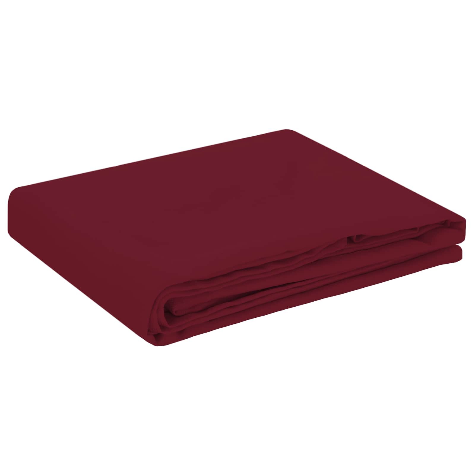 vidaXL Ubrousek na stůl Čtvercový Víno Červené 110 x 110 cm Polyester