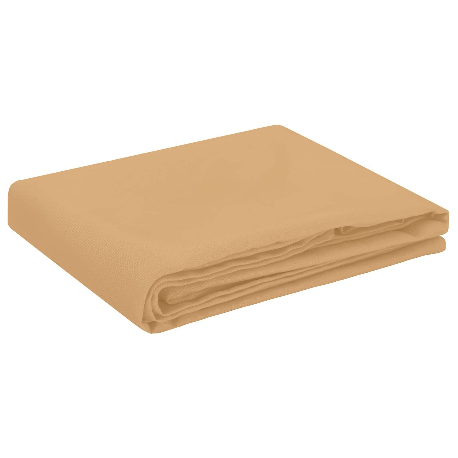 vidaXL Ubrousek na stůl Obdélníkový Béžová 110 x 160 cm Polyester