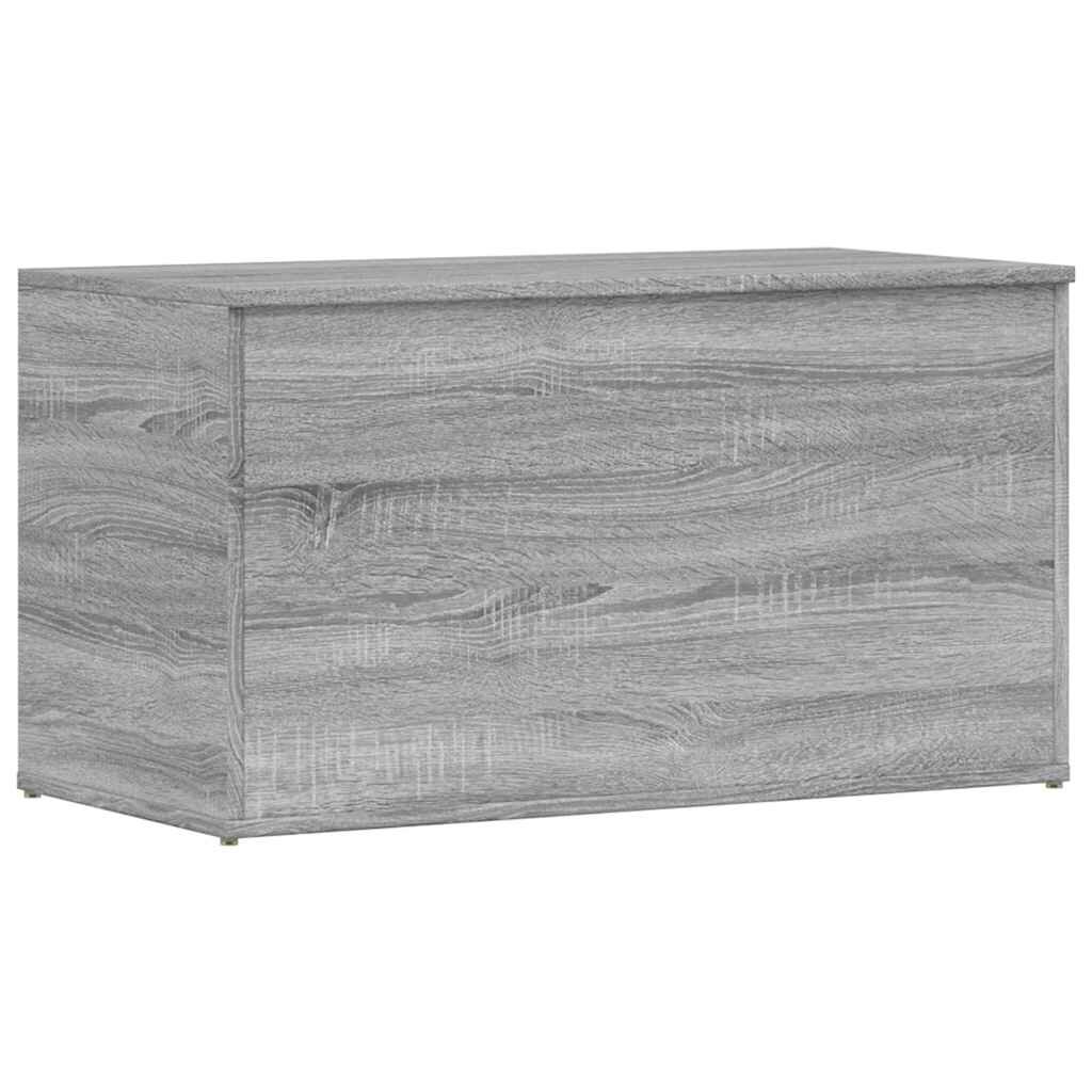 vidaXL Úložná truhla šedá sonoma 84 x 42 x 46 cm kompozitní dřevo