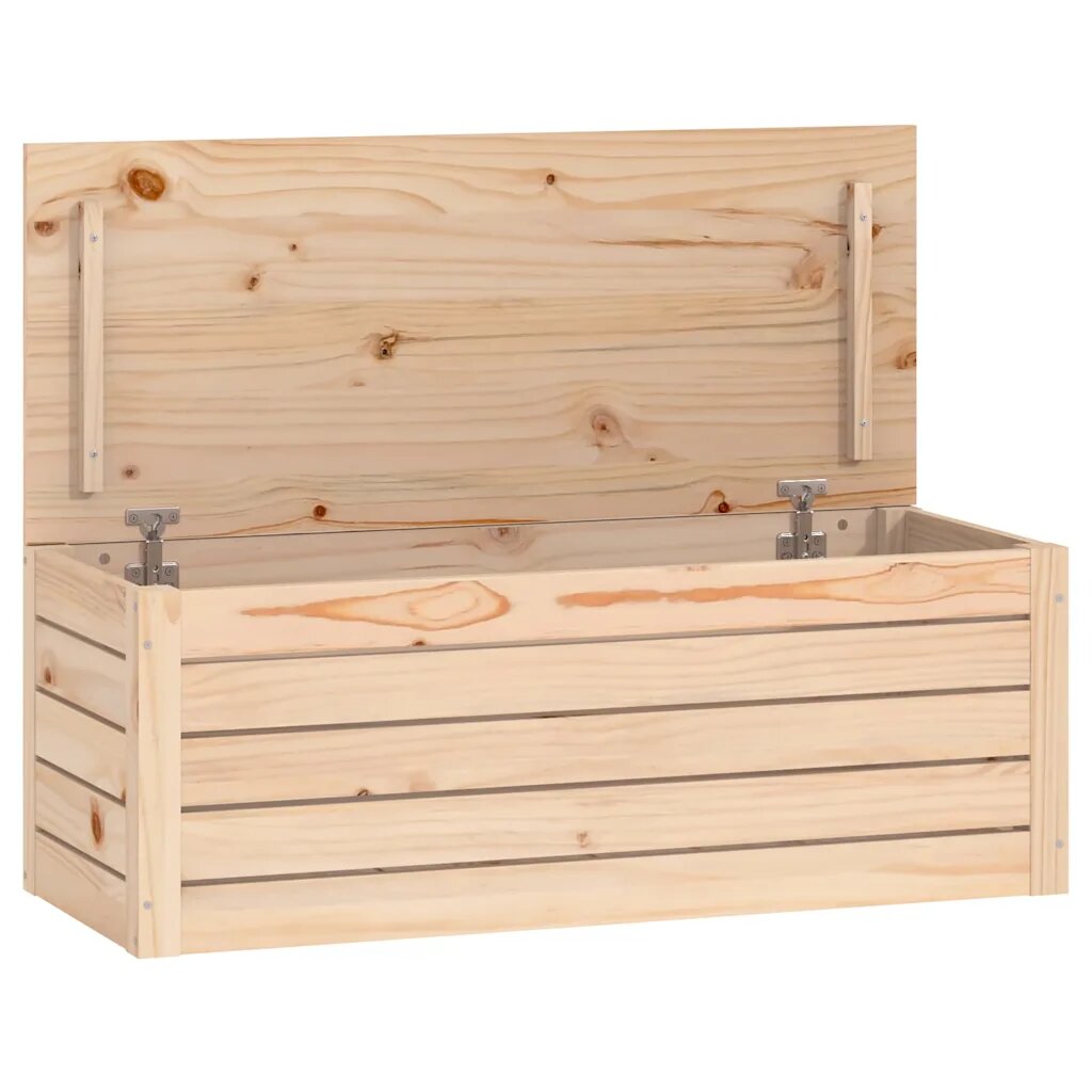 vidaXL Úložný box 595x365x33 cm masivní borové dřevo
