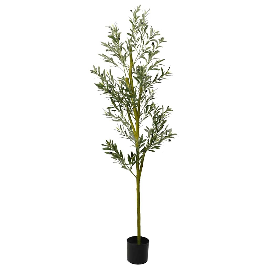 vidaXL Umělý olivovník 800 listů 200 cm zelený
