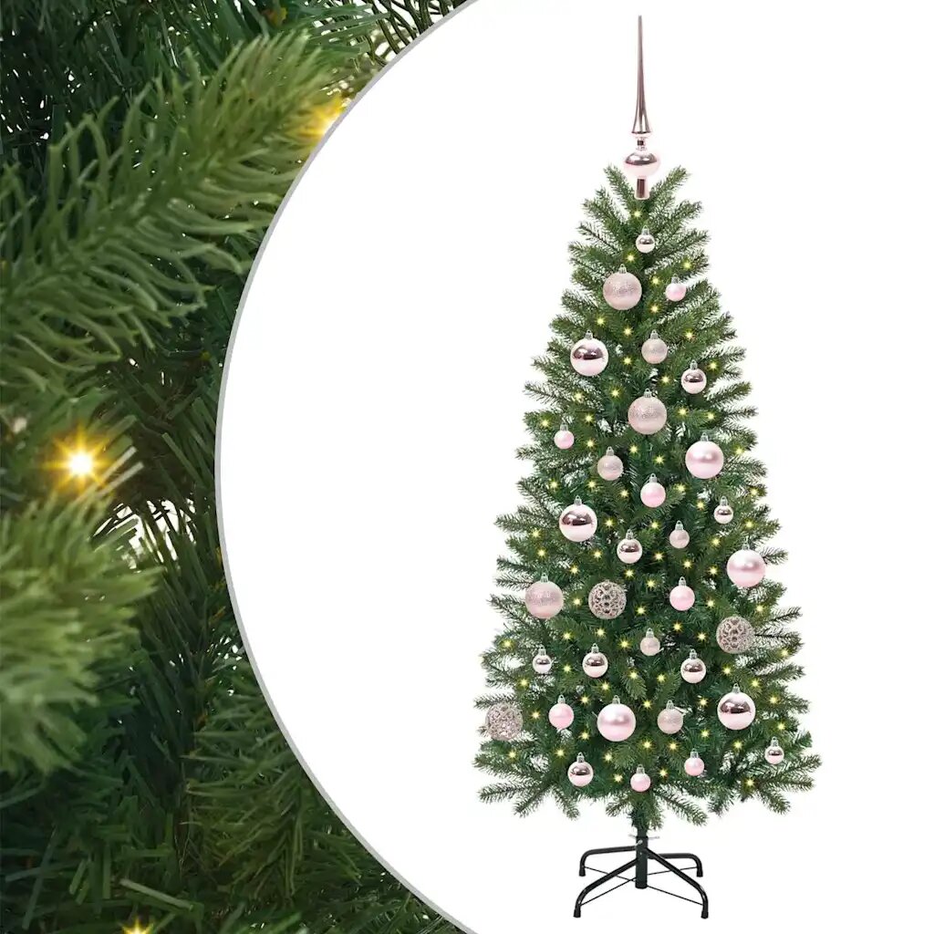 vidaXL Umělý vánoční stromeček Zelená 120 cm PE a PVC