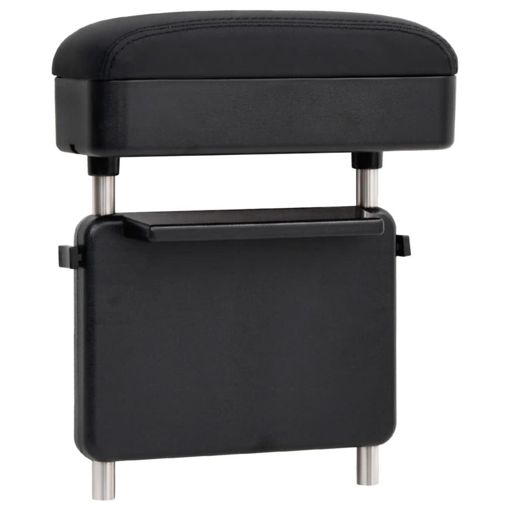 vidaXL Univerzální loketní opěrka do auta černá 23x8x(30-38) cm ABS
