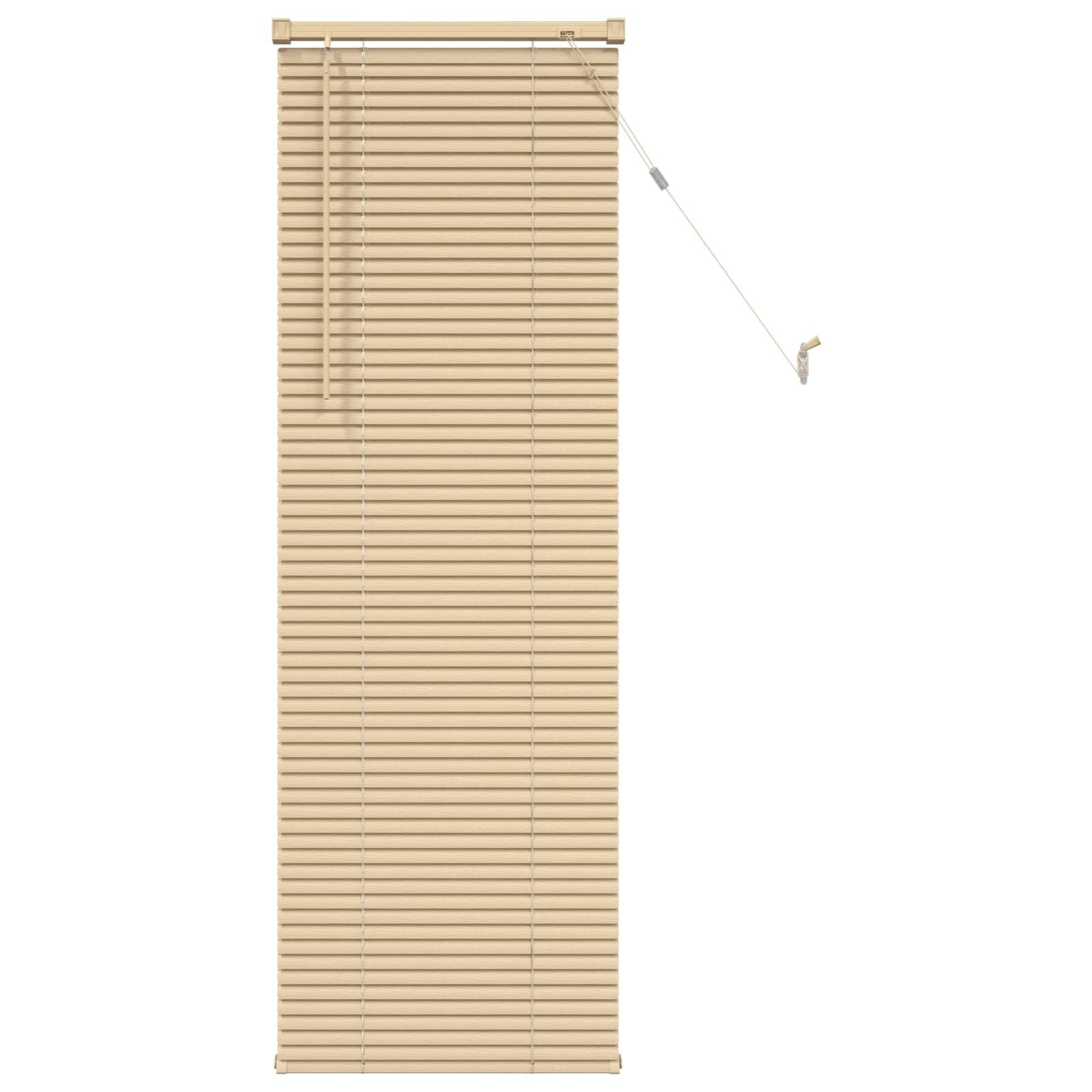 vidaXL Venet školní žaluzie Světle hnědá s vzorem 150 x 50 cm 25 mm
