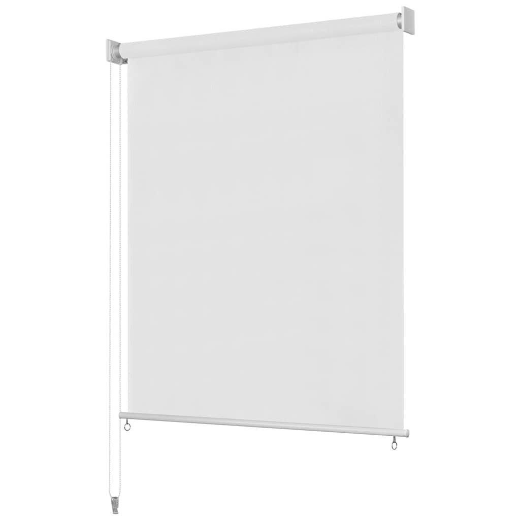 vidaXL Venkovní roleta 205 (Š) x 140 (V) cm bílá
