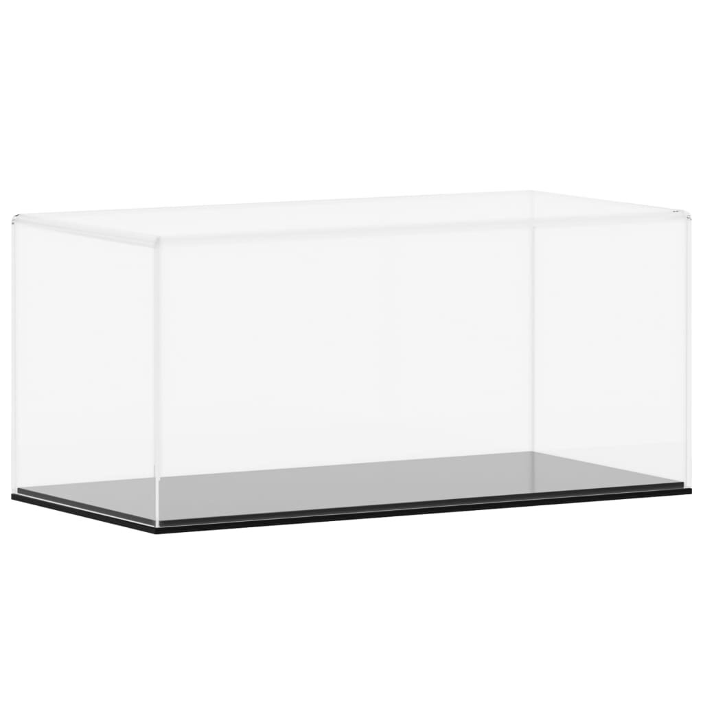 vidaXL Vitrína průhledná 30 x 15 x 14 cm akryl