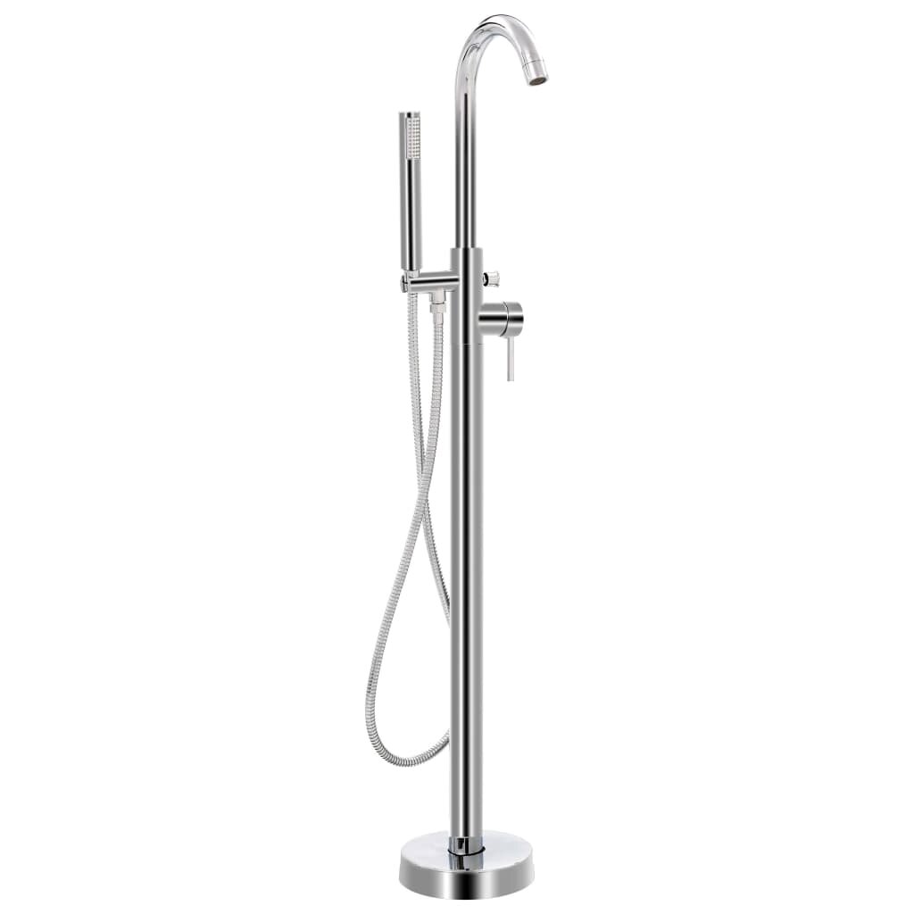 vidaXL Volně stojící vanová baterie nerezová ocel 1185 cm