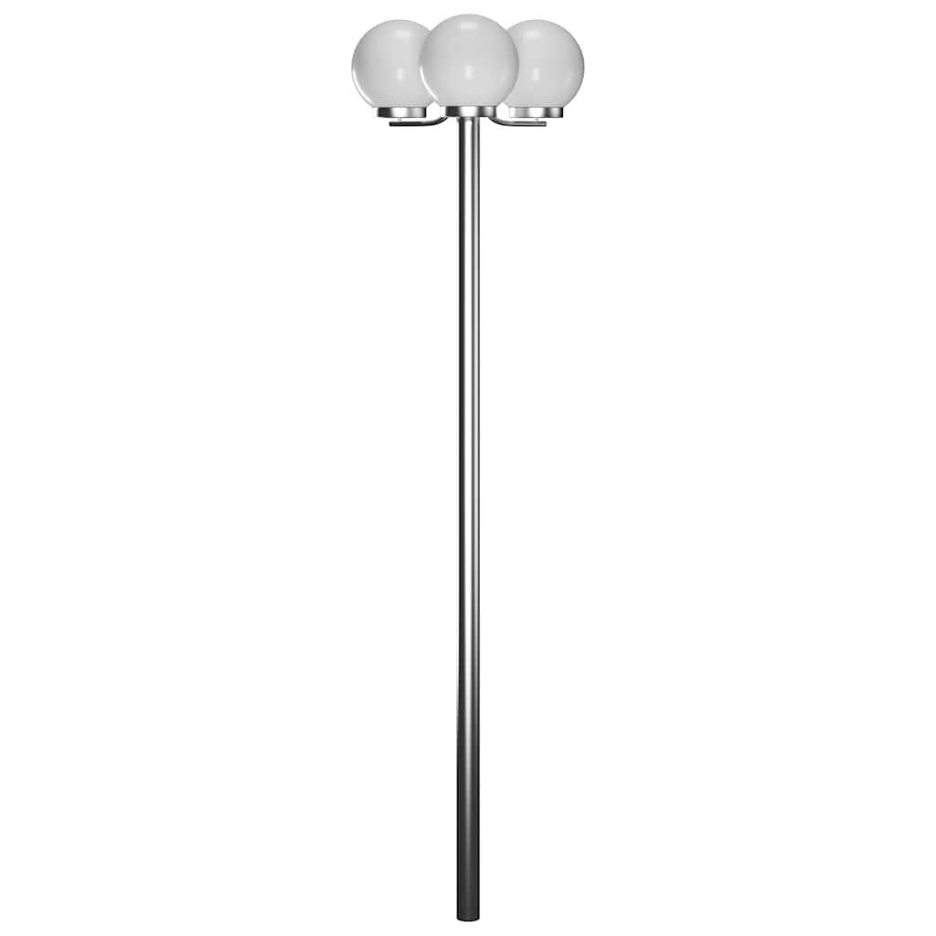 vidaXL Vysoká zahradní lampa se 3 svítidly 220 cm