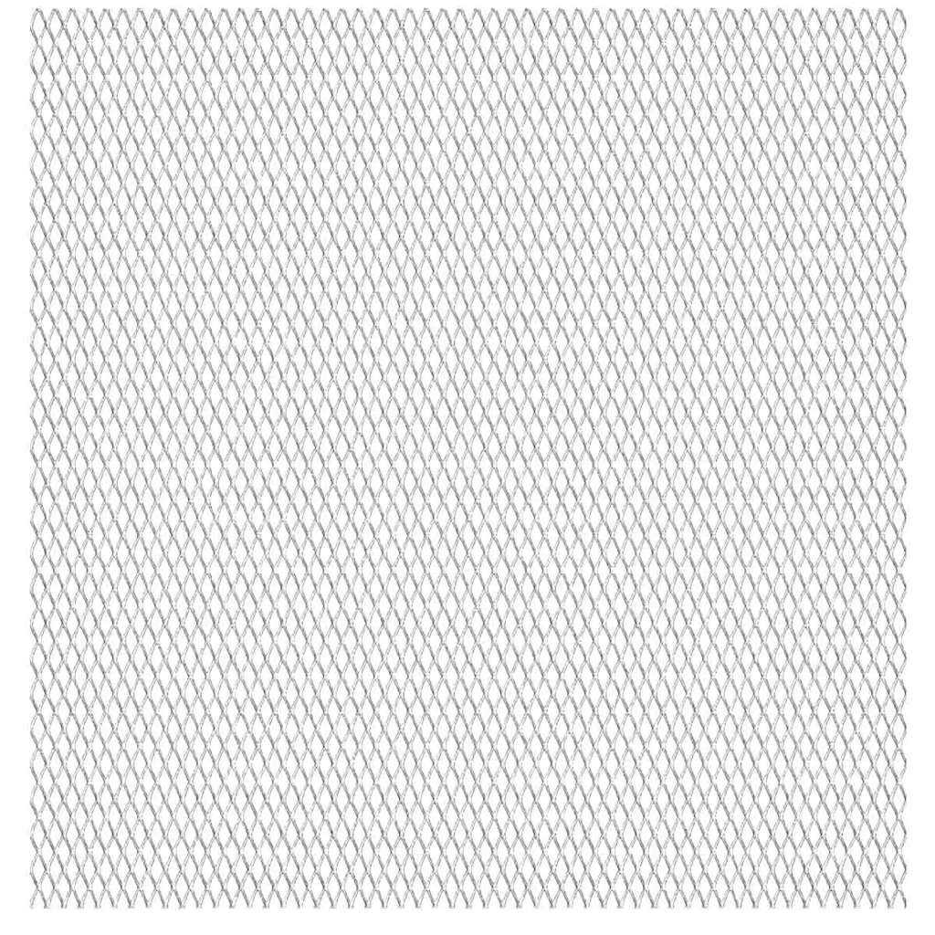 vidaXL Zahradní drátěný plot nerezová ocel 100 x 85 cm 20 x 10 x 2 mm
