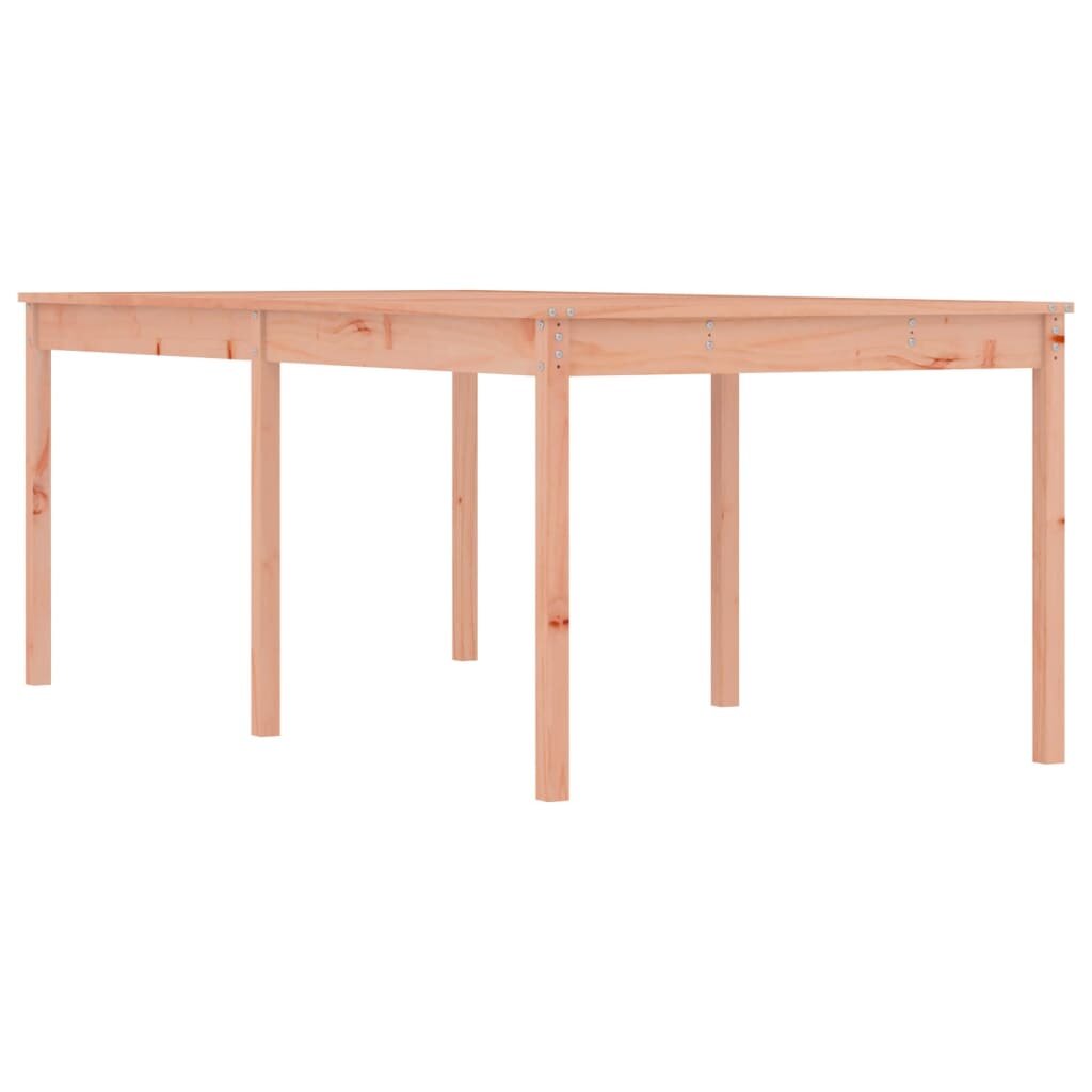 vidaXL Zahradní stůl 2035 x 100 x 76 cm masivní dřevo douglasky