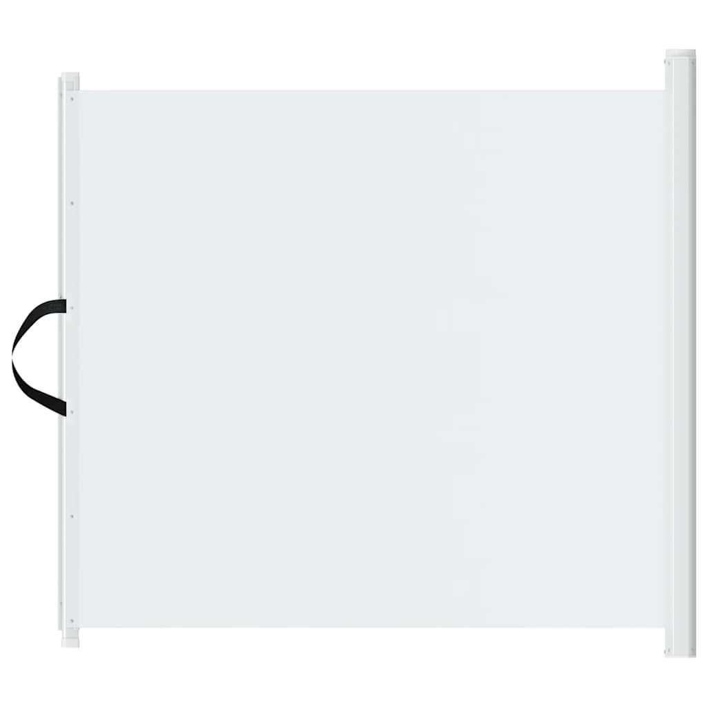 vidaXL Zatahovací ohrádka pro domácí mazlíčky bílá 1025 x 125 cm