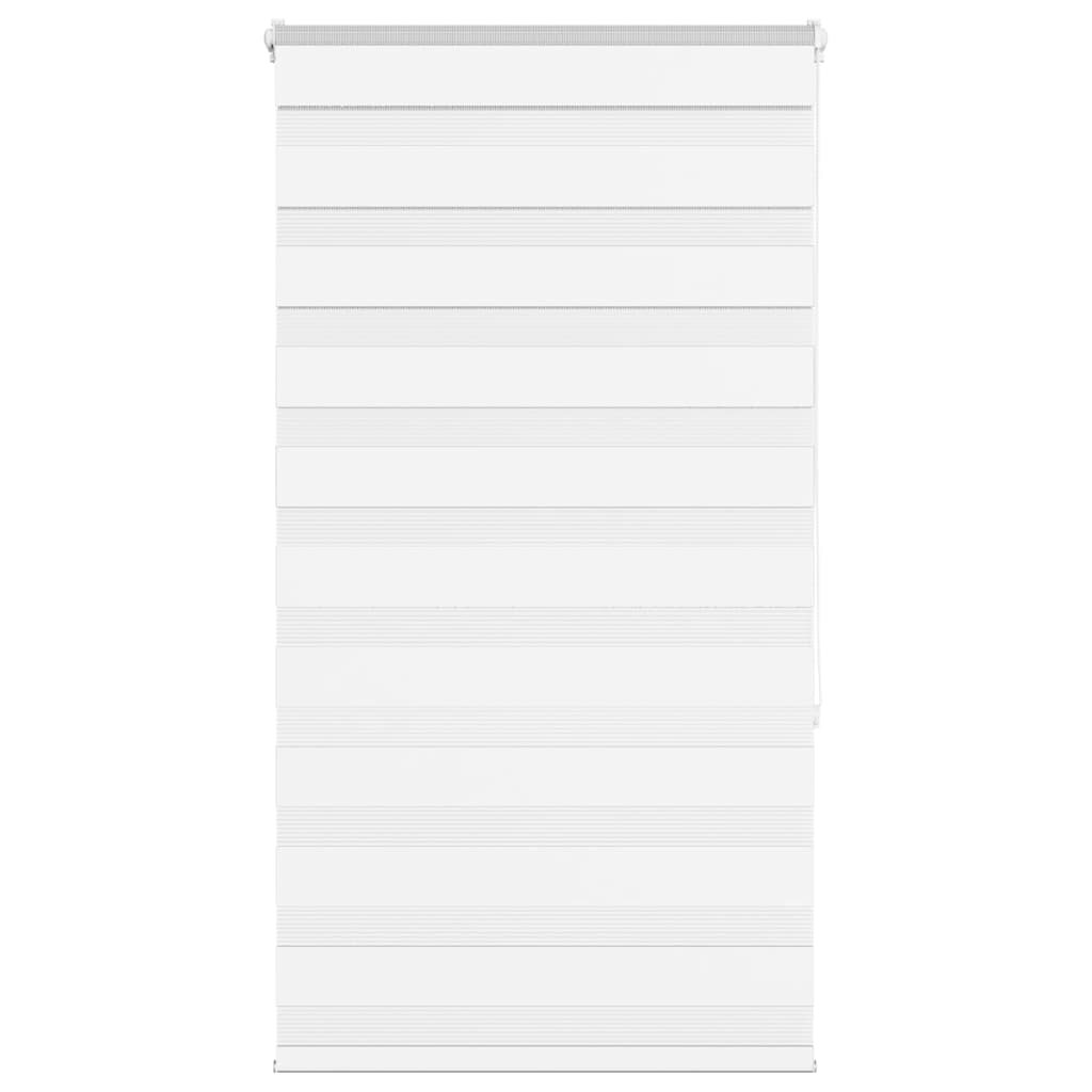 vidaXL Zebra roleta bílá 85x150 cm šířka látky 809 cm polyester