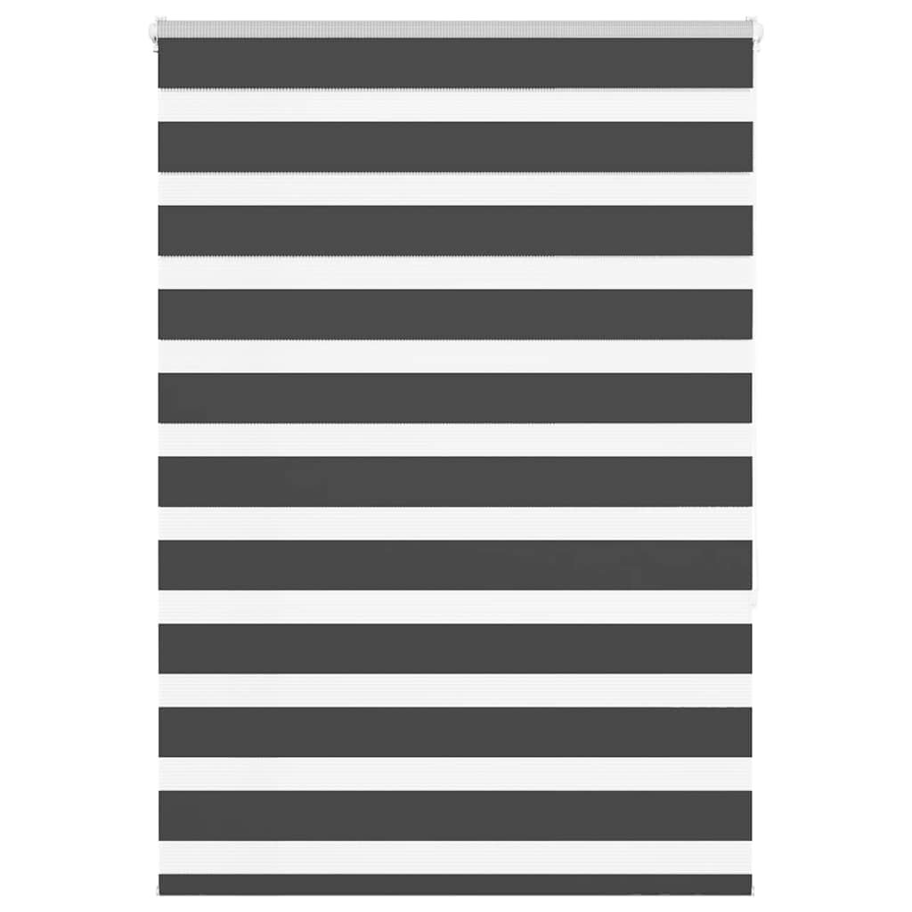 vidaXL Zebra roleta černá 95x150 cm šířka látky 909 cm polyester