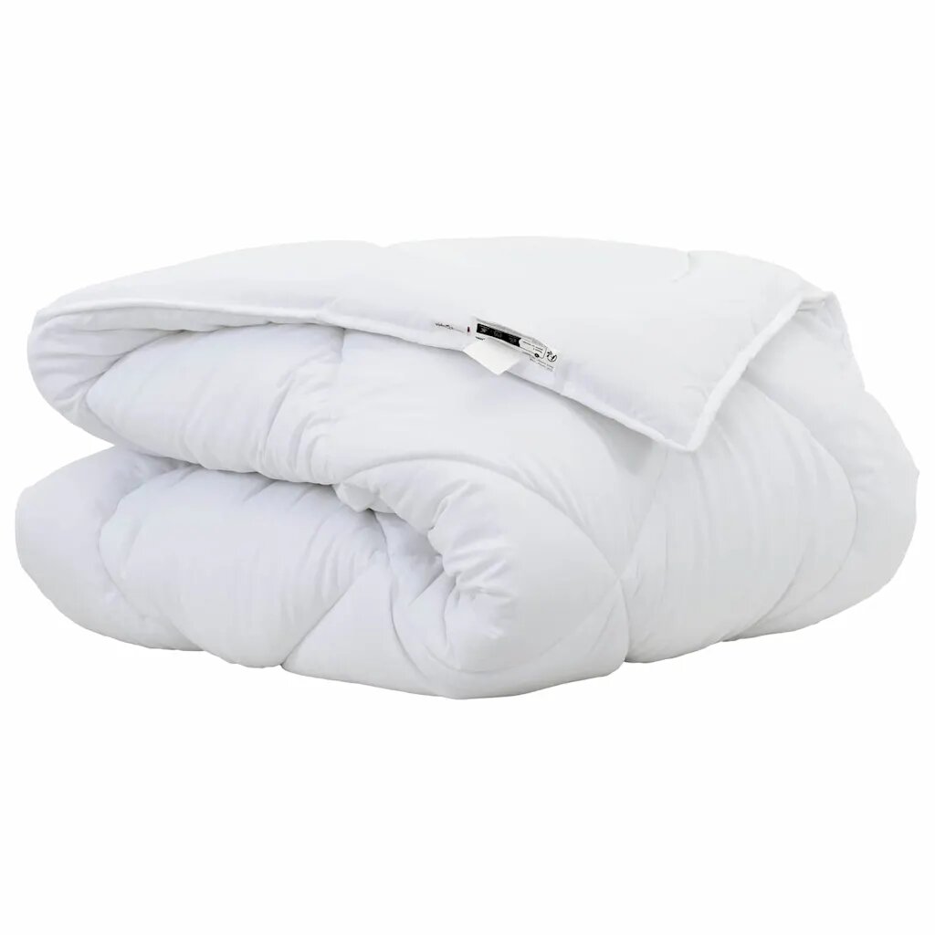 vidaXL Zimní přikrývka 220 x 155 x 0 cm Zima Polyester Bílá Prodyšný
